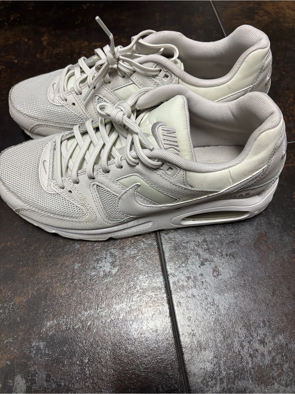 Nike Women’s Sneakers in Light Neutral White and Pale Gray